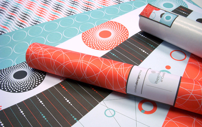 Comella Design Group | CDG Holiday Wrapping Paper