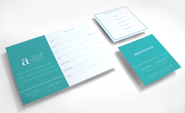 Comella Design Group | Andre Chreky A-List Cards