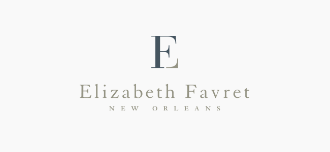 Comella Design Group | Elizabeth Favret Logo