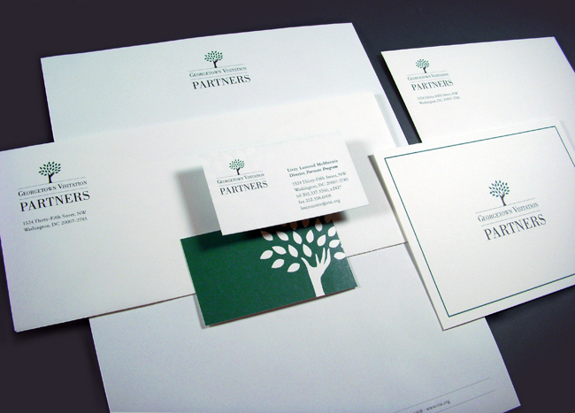 Comella Design Group | Georgetown Visitation Stationary