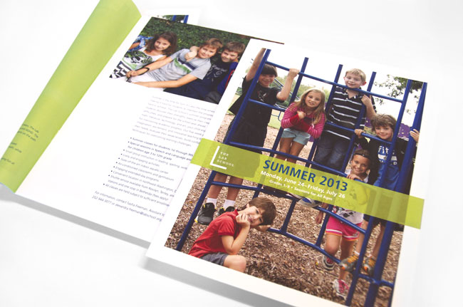 Comella Design Group | The Lab School of Washington Summer Program Brochure