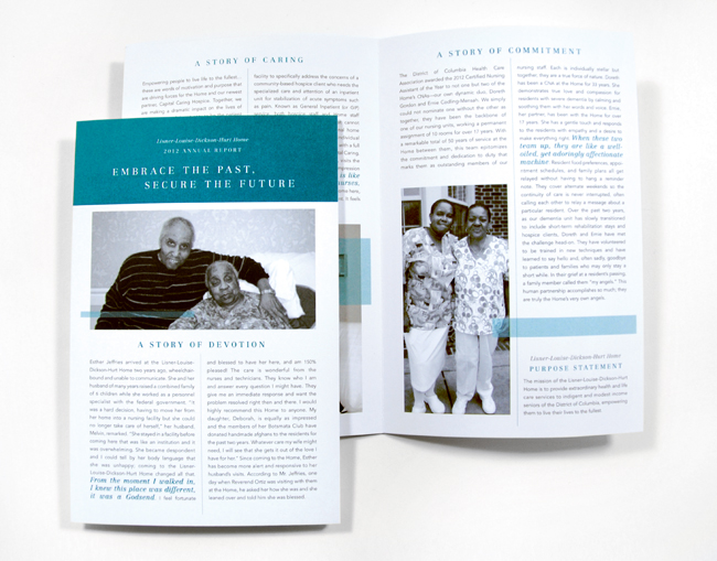 Comella Design Group | Lisner-Louise-Dickson-Hurt Home Annual Report 2012