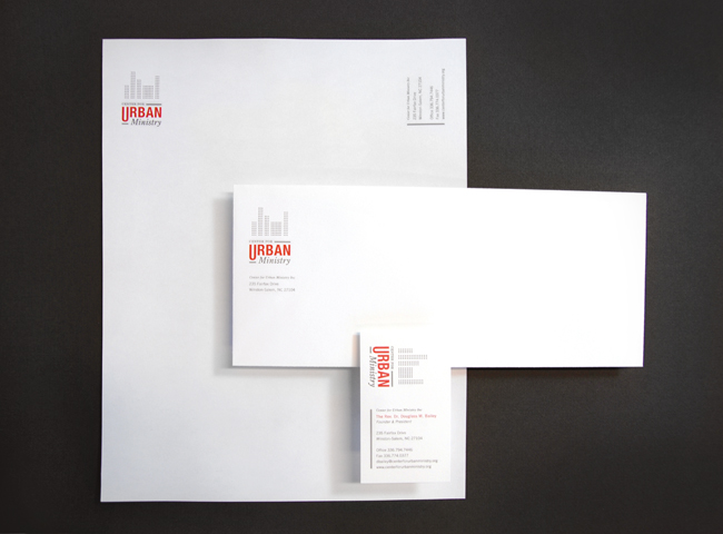 Comella Design Group | Center for Urban Ministry Stationary